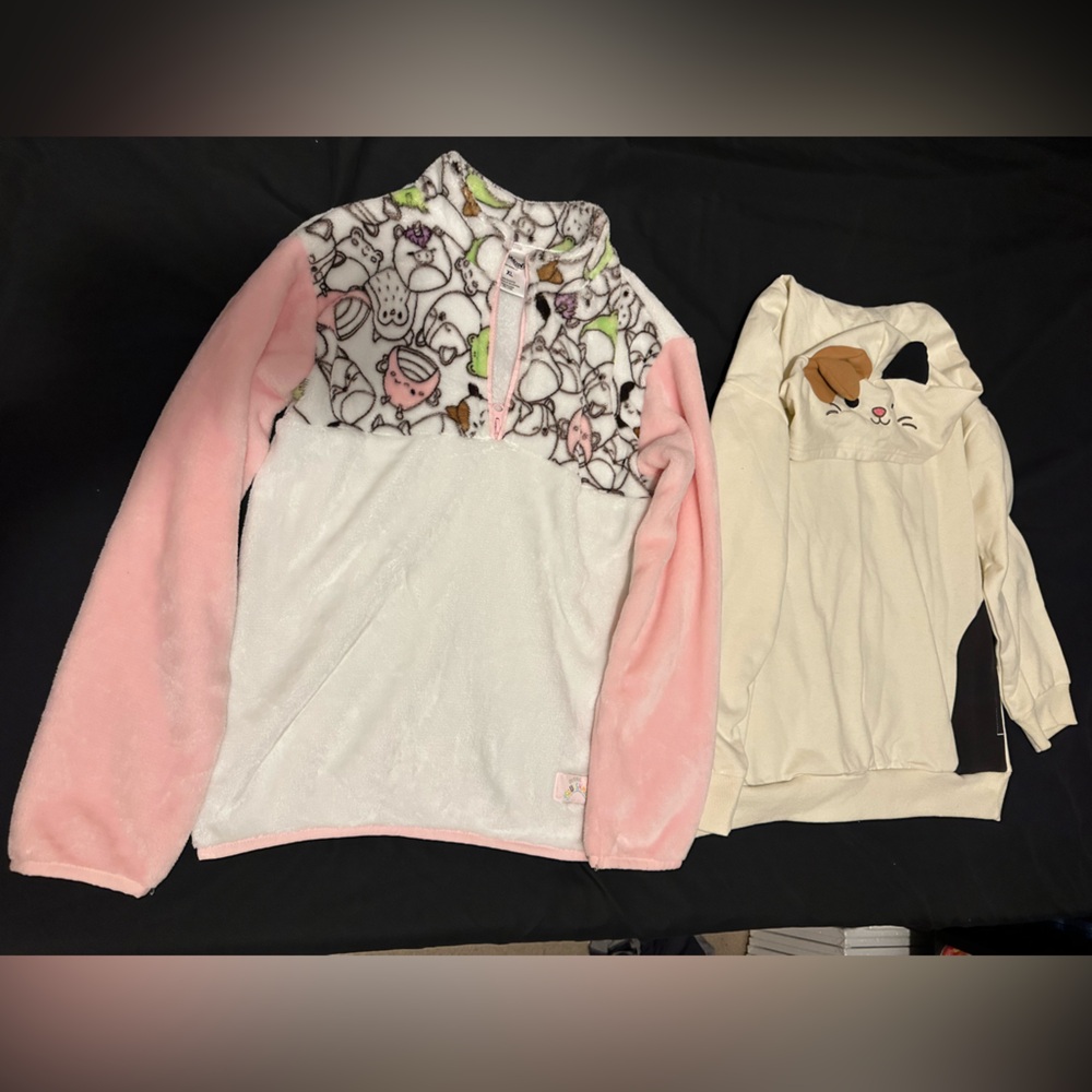 Kids Squishmallows Sweater and Hoodie